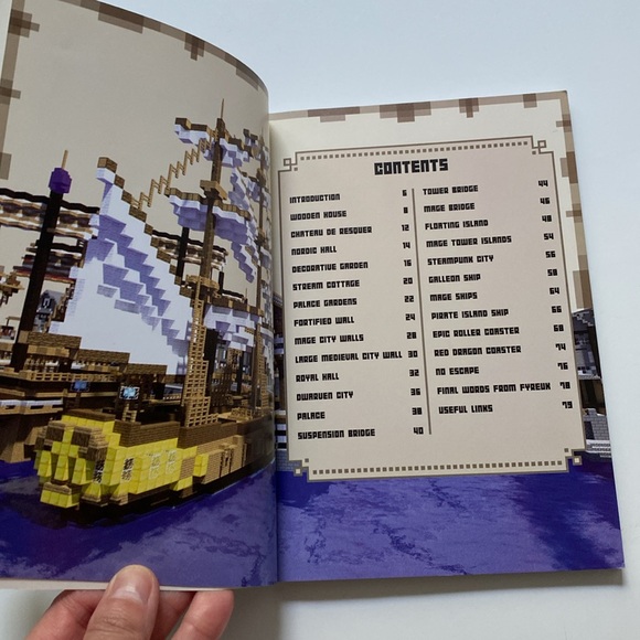 Minecraft Video Game Combat & Construction Handbook Full Color Paperback Books - Picture 11 of 12